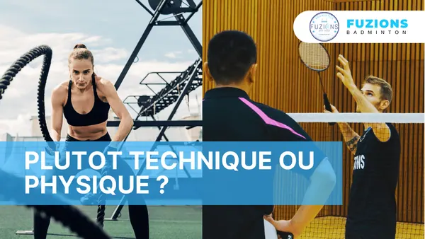 Plutôt physique ou plutôt technique ?