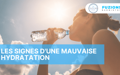 Les signes d’une mauvaise hydratation.