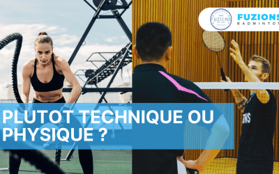 Plutôt physique ou plutôt technique ?