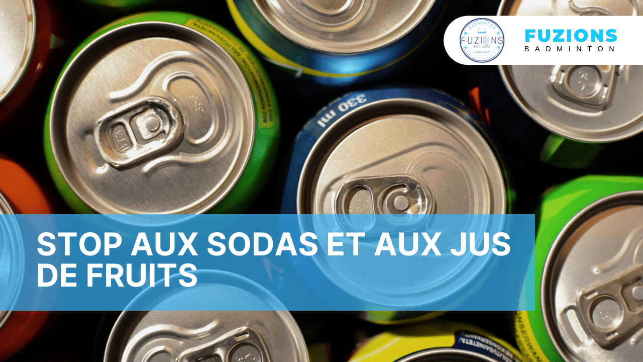 Stop aux sodas et aux jus de fruits