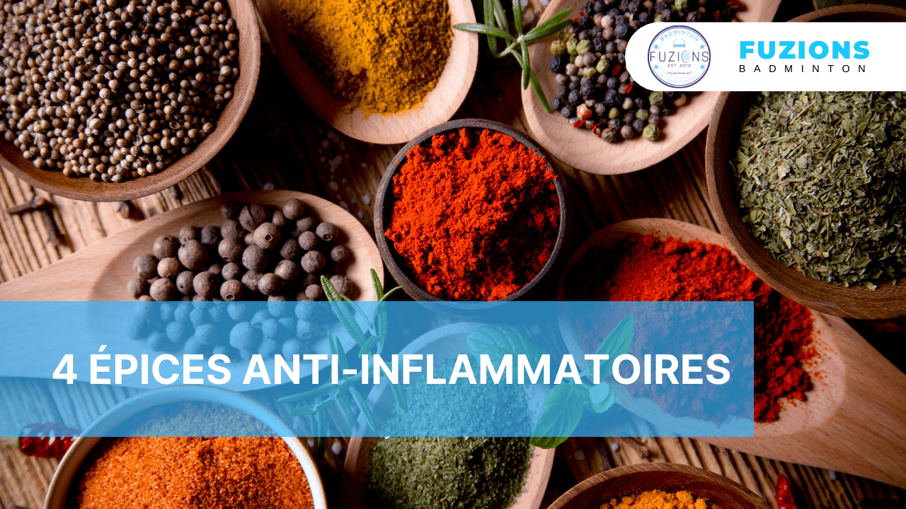 4 épices anti-inflammatoires